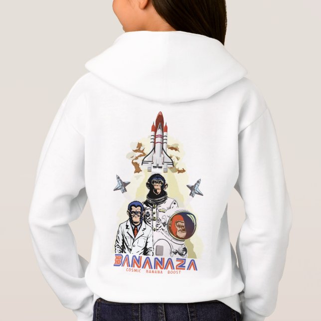 BANANAZA: Team für Raumfahrer Hoodie (Rückseite)