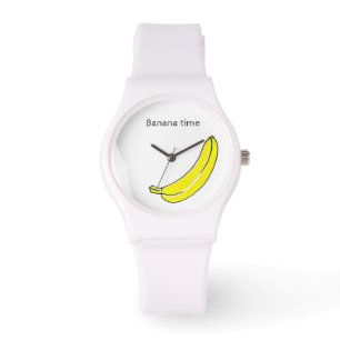 Banane Armbanduhr