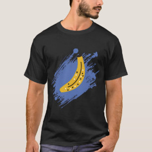 Banane (blauer Hintergrund), Muster, mehrere Banan T-Shirt