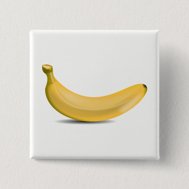 Banane Button (Vorderseite)