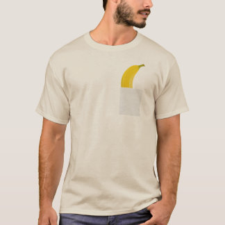 Banane drôle dans votre T-shirt poche