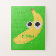 Banane Facile Avec Puzzle Goofy Eyes