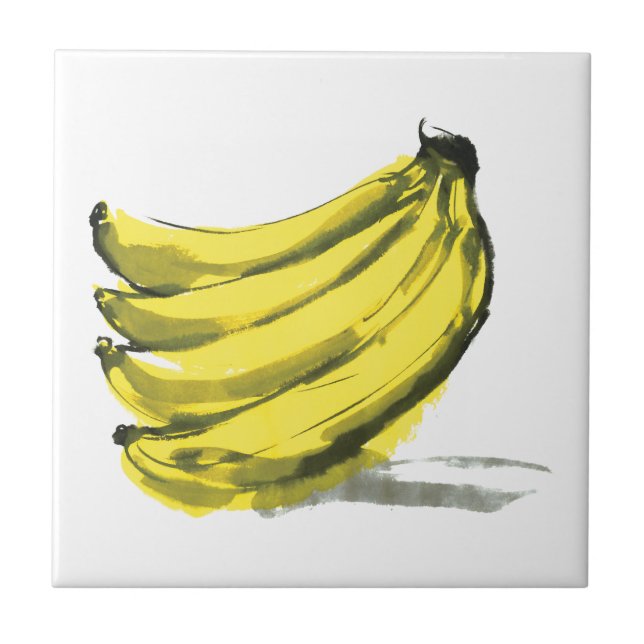 Banane Fliese (Vorderseite)