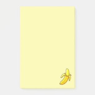 Banane - Fruchtsammlung - Post-it Klebezettel