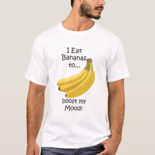 Banane Fruit verbessert meine Laune Lustig T-Shirt