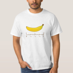 Banane für den Maßstab T-Shirt