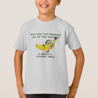 Banane gehen zum Arzt Gesundheit lustigen Witz Rät