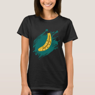 Banane (grüner Hintergrund), Muster, mehrere Banan T-Shirt
