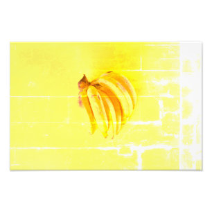 "Banane Jaune" Photo Mignonne. Acheter Maintenant