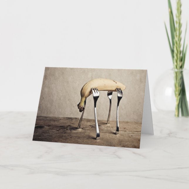 Banane Karte (Vorderseite)