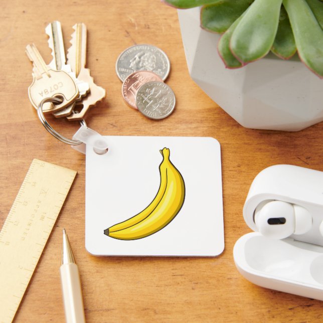 Banane Schlüsselanhänger (Schreibtisch)