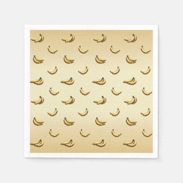 Banane Serviette (Vorderseite)