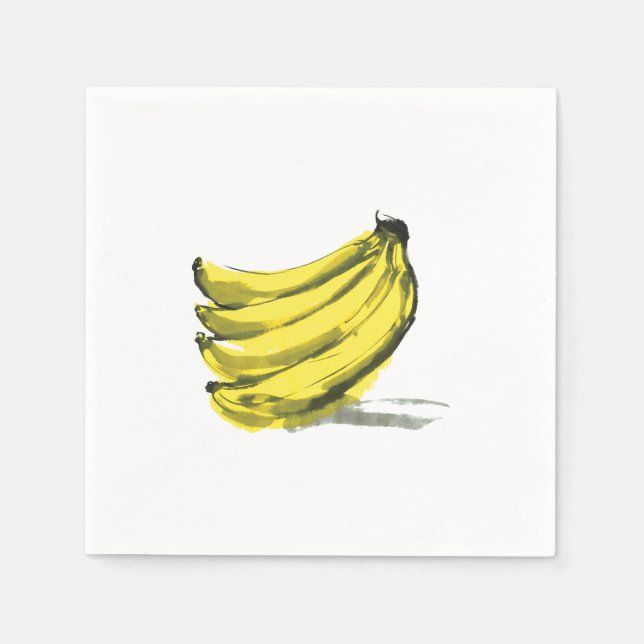 Banane Serviette (Vorderseite)