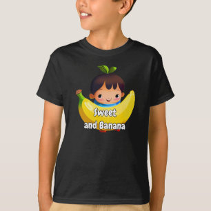 Banane Spaß Cool Einzigartig Beste Stylisch Kind T-Shirt