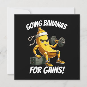 Banane trainiert
