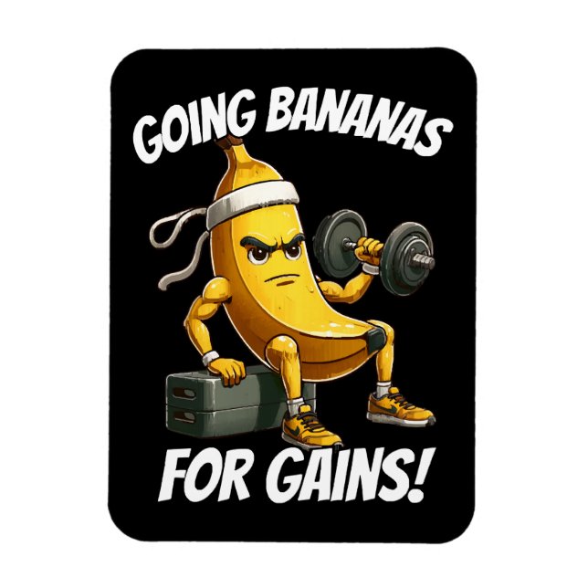 Banane trainiert magnet (Vertikal)