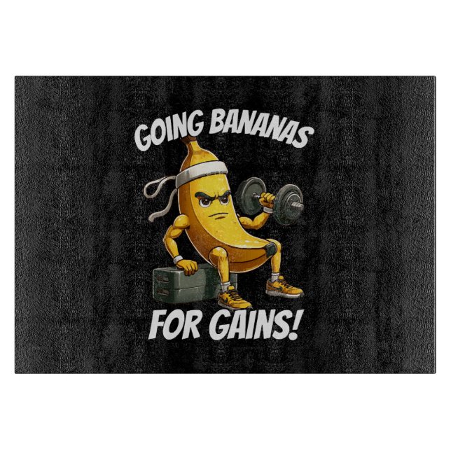Banane trainiert schneidebrett (Vorderseite)