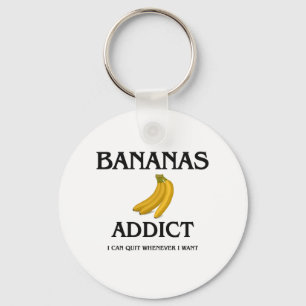 Bananen-Addict Schlüsselanhänger