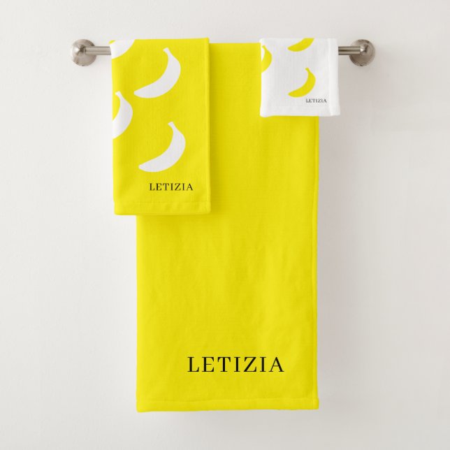 Bananen Badhandtuch Set (Insitu)