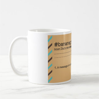 BANANEN #bananagram Umschlag-Tasse Kaffeetasse