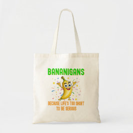 Bananen, Bananen, positive Vibes Confetti Tragetasche