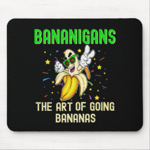 Bananen, Bananen, Sonnenbrille Mousepad