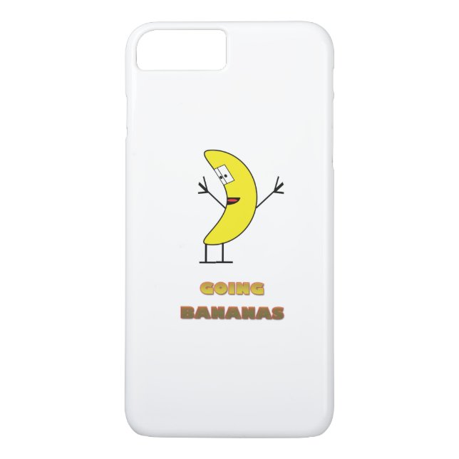 Bananen Case-Mate iPhone Hülle (Rückseite)