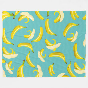 Bananen Fleecedecke