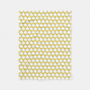 Bananen Fleecedecke