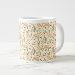 Bananen für Kirschen Jumbo-Tasse