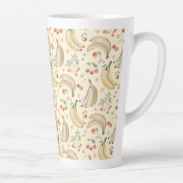 Bananen für Kirschen Milchtasse