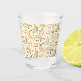 Bananen für Kirschen Schnapsglas