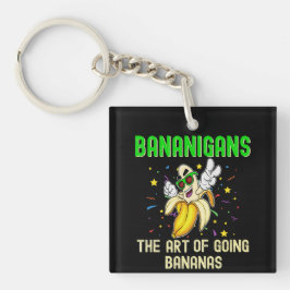Bananen gehen Bananen, Cooles Gelbfrucht Schlüsselanhänger
