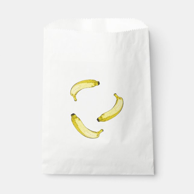 Bananen Geschenktütchen (Vorderseite)