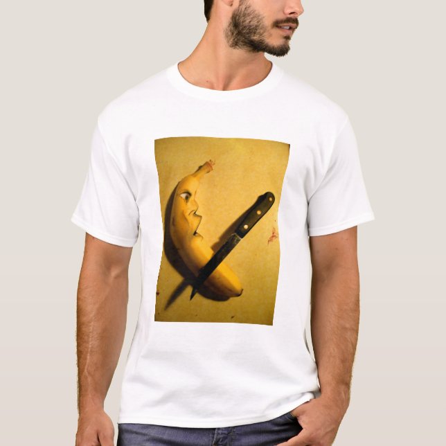 Bananen-Gesicht T-Shirt (Vorderseite)