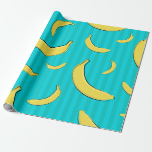 Bananen-Illustration Geschenkpapier