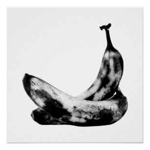 Bananen in Liebe Schöner, einzigartiger Cooler Spa Poster