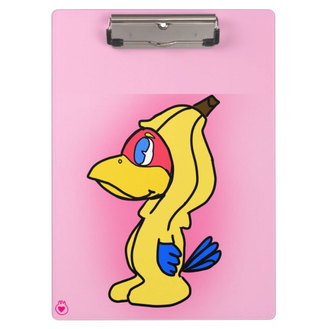 Bananen-Jayhawk Klemmbrett (Vorderseite)