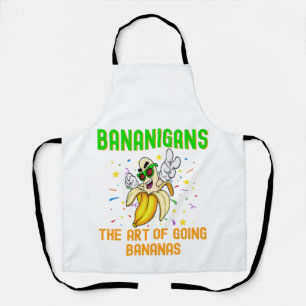 Bananen, lustige Go-Bananen Schürze