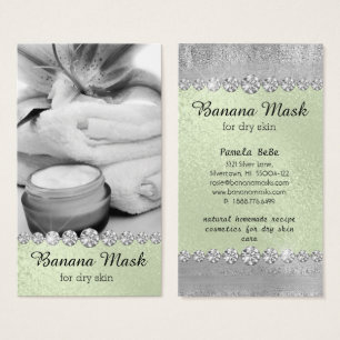 Bananen-Maske Skincare selbst gemachter