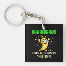 Bananen, Motivierend, Bananenspenden Schlüsselanhänger