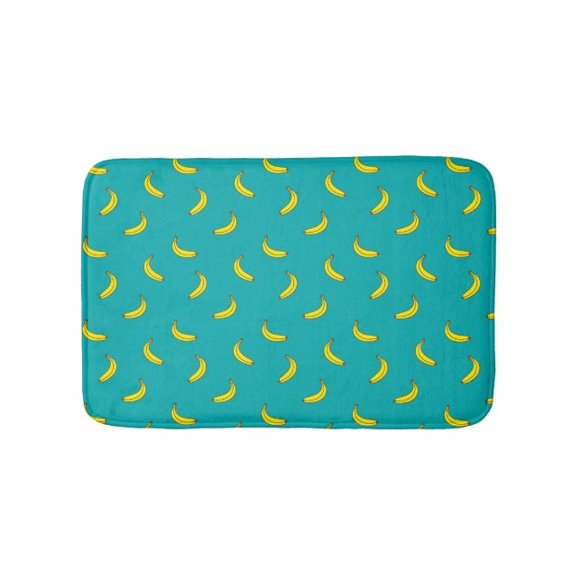 Bananen-Muster-Bad-Matte Badematte (Vorderseite)