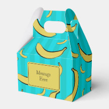 Bananen-Muster-Geschenkbox