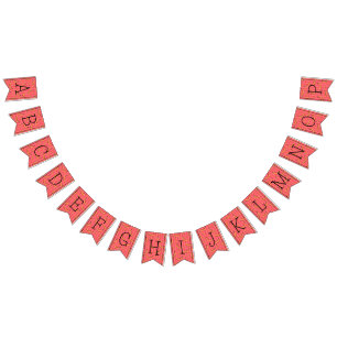 Bananen-Muster-Girlande-Banner Wimpelkette