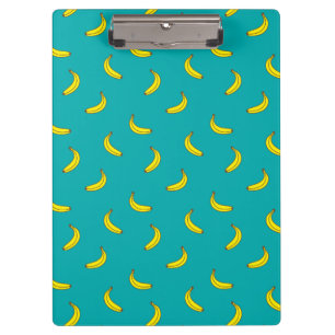 Bananen-Muster-Klemmbrett Klemmbrett
