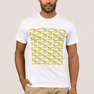 Bananen-Muster T-Shirt