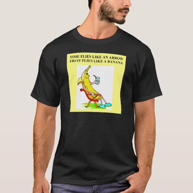 BANANEN-Nahrungsmittelwitz T-Shirt (Vorderseite)