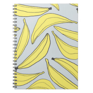 Bananen-Notebook in Gelb Notizblock