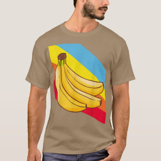 Bananen Obst Lebensmittel Vegan Gemüse T-Shirt
