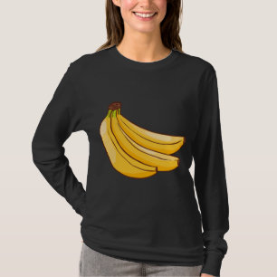 Bananen Obst Lebensmittel Vegan Gemüse T-Shirt